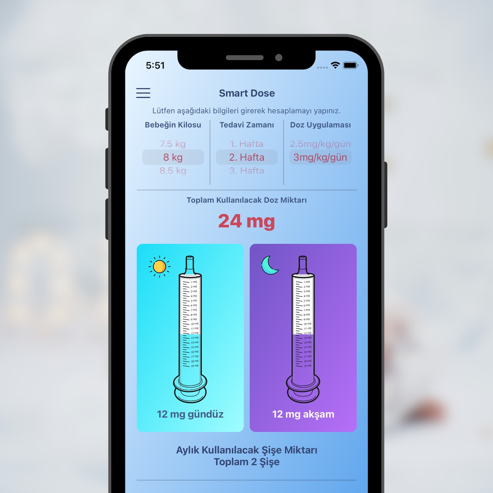 Bebeklerde Güvenli ve Doğru Dozlama